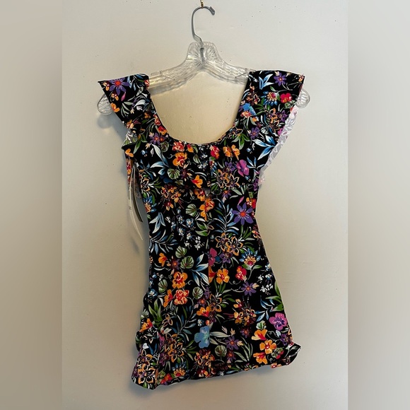 Profile by Gottex Flora Off The Shoulder Tankini Size 10 - Picture 5 of 6